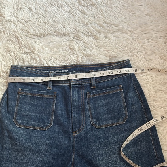 Talbots Flawless High-Waist Wide Crop - Picture 6 of 8